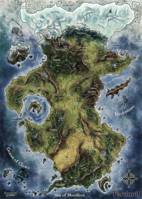 Tarduril by ~markus4 on deviantART Fantasy Map Making, Fantasy City Map, Fantasy World Map ...