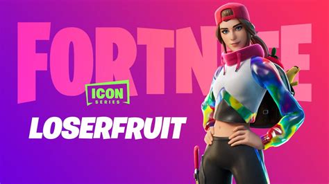 Loserfruit Skin Marks The First Female in Fortnite Icon Set