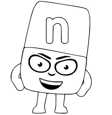 Alphablocks Coloring Pages - Coloring Pages For Kids And Adults ...