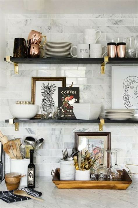 Curated kitchen shelves. For more, visit houseandleisure.co.za (With ...