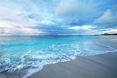 Sunset Over Grace Bay Of Turks & Caicos by Olga Melhiser Photography