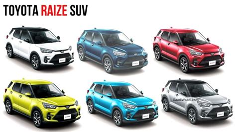 Toyota Raize SUV Launched In Japan From 1,679,000 Yen (Rs. 10.9 Lakh)