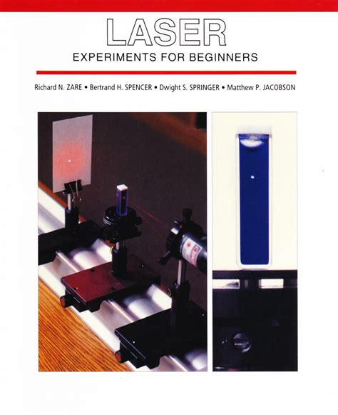 Laser Experiments for Beginners - University Science Books