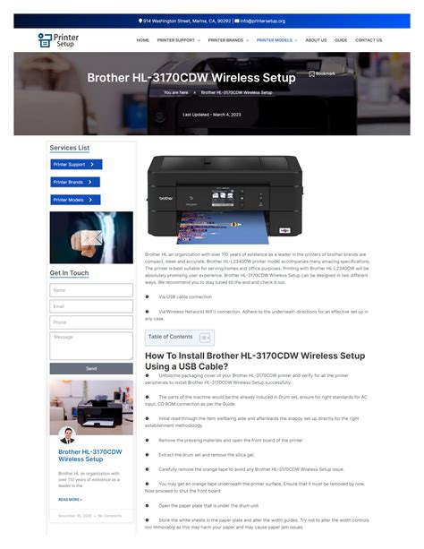 Easy Brother HL-3170CDW Wireless Setup Guide for Hassle-Free Printing by Vikas Thakur - Issuu