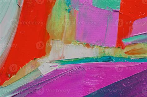 Closeup of abstract rough art painting texture, with oil brushstroke ...