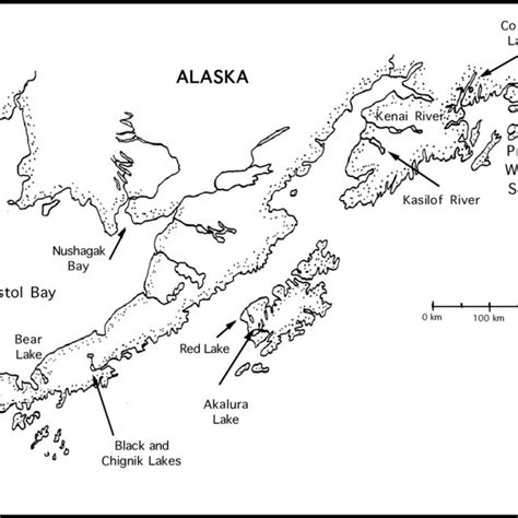 Location of study area. Oil from the Exxon Valdez extended from Prince... | Download Scientific ...