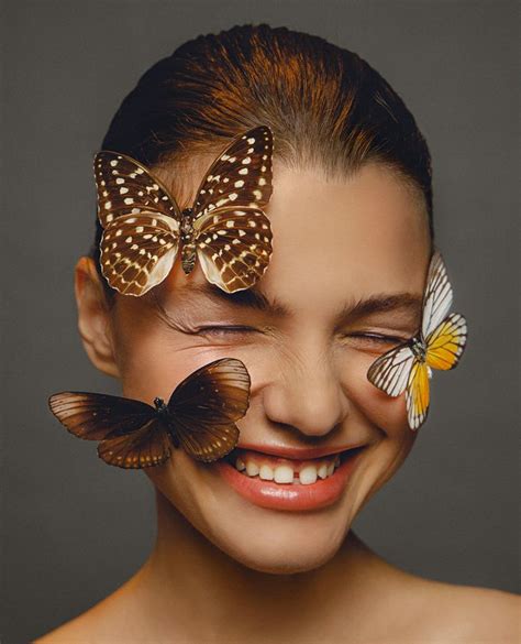 'BUTTERFLY' beauty editorial on Behance | Creative portrait photography ...