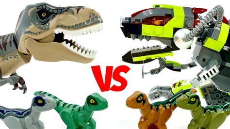 LEGO Jurassic World Rex Vs Dino Mech Battle 75938 (716 Pieces ...