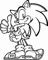 Perfect Sonic The Hedgehog Coloring Page  Wecoloringpagecom sketch template