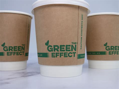 Green Effect Biodegradable Coffee Cup | Biodegradable products, Coffee cups, Cup