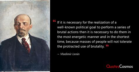 “If it is necessary for the…” Vladimir Lenin Quote