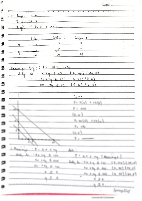 SOLUTION: Linear programming - Studypool