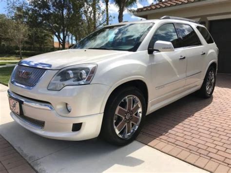 Purchase used 2011 GMC Acadia DENALI in Savannah, Georgia, United ...