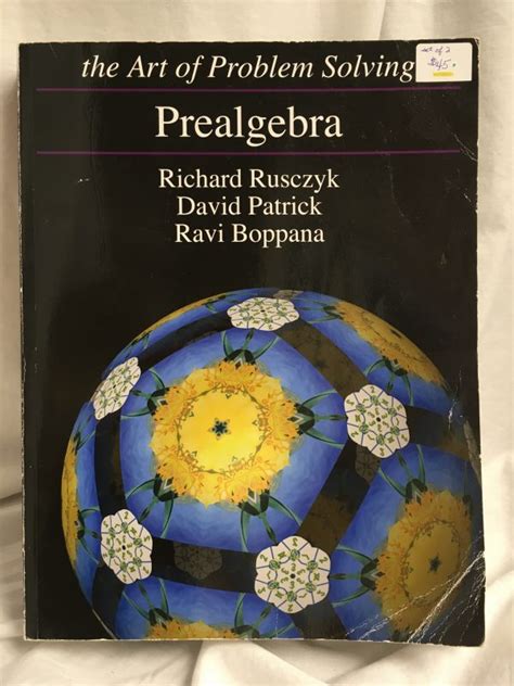 Pre-Algebra: the Art of Problem Solving - set of 2 - SCAIHS South ...