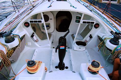 sailing - What is the hand-pedal device called on an Open 60 sailboat? - The Great Outdoors ...
