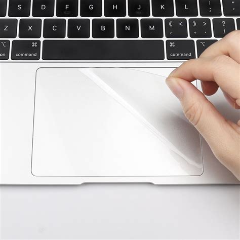 2pcs Laptop Transparent Matte/Black carbon fiber Touchpad /Mouse pad vinyl Skin Sticker cover ...