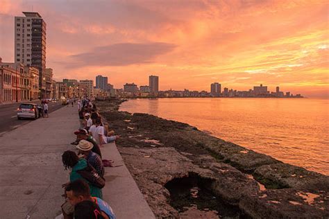 Royalty Free Havana Malecon Cuba Sunrise Pictures, Images and Stock Photos - iStock