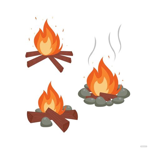 Fire Flame Vector in Illustrator, SVG, JPG, EPS, PNG - Download ...