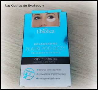 Las Cositas de EvaBeauty: Review Parches para ojos con colágeno de L'Biotica