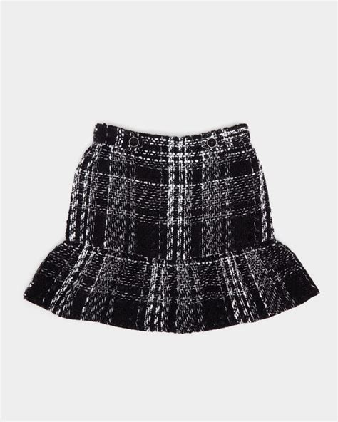 Dunnes Stores | Black Boucle Skirt (7-14 years)