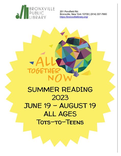 ALL TOGETHER NOW: SUMMER READING CHALLENGE BEGINS | BPL