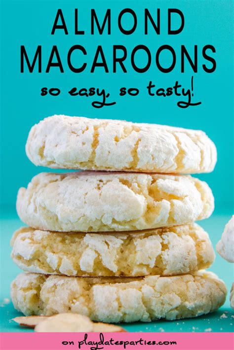 Soft and Chewy Almond Macaroons