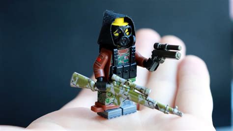 5 Minute Custom LEGO Sniper Minifigure! - YouTube