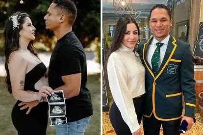 Another one! Springbok Herschel Jantjies joins dad squad [photos]