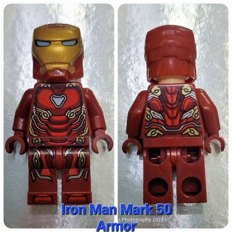 Lego Iron Man Mark 47 & Mark 50 Armor Minifigure, Hobbies & Toys, Toys & Games on Carousell