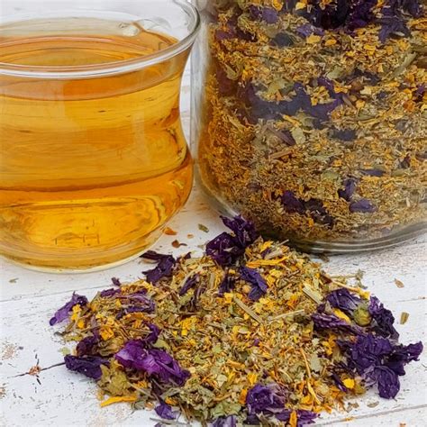 Good Mood Dried Flowers Herbal Loose Tea Ti sane Finest Blend 20g - Free UK Delivery on All Orders