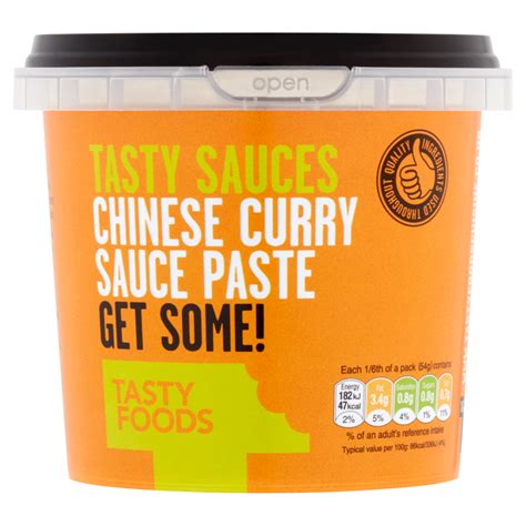 Tasty Sauces Chinese Curry Sauce Paste 325g - Tasty Foods Cuisine