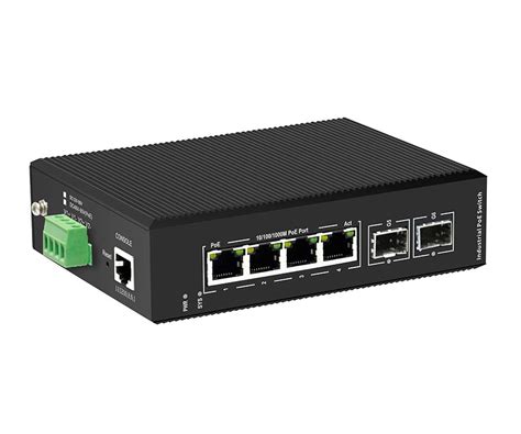 6-port Layer2 Gigabit SFP Managed PoE Switches - UPCOM