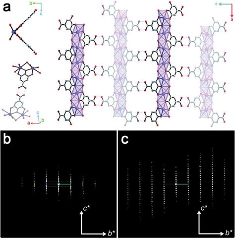 (a) Structural model of bismuth subgallate, showing a onedimensional... | Download Scientific ...