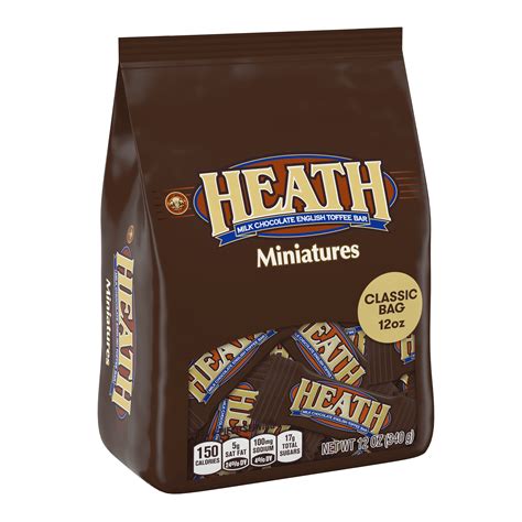 Heath Miniatures Toffee Bar, 12 oz. - Walmart.com