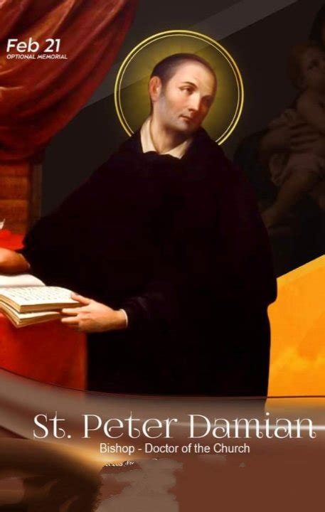 FEAST OF SAINT PETER DAMIAN – 21st FEBRUARY - Prayers and Petitions