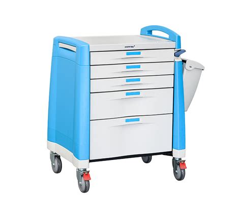 MK-P12 Medical Drug Trolley With Drawers For Sale