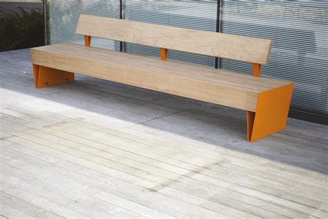 BLOCQ | PARK BENCH WITH BACKREST - Exterior benches from mmcité | Architonic