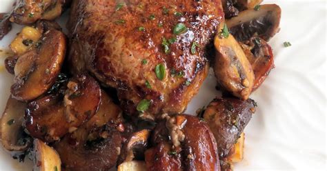 Herbed Garlic Butter Steak & Mushrooms | The English Kitchen