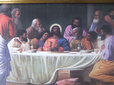 Black Jesus at the Last Supper per Leonardo Da Vinci