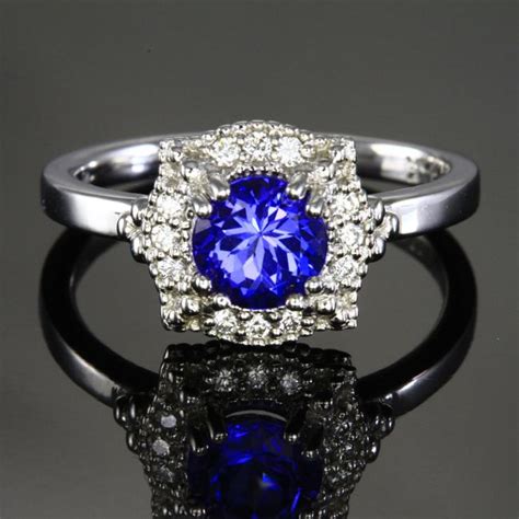 Custom Tanzanite Engagement Rings & Wedding Rings - Tanzanite Jewelry ...