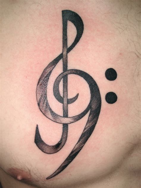 Treble Clef Tattoos Designs, Ideas and Meaning - Tattoos For You