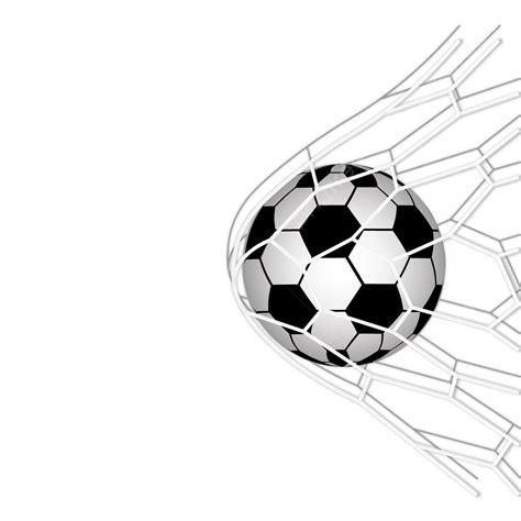 Football In The Goal Net, Goal Drawing, Goal Sketch, Goal Net PNG and ...