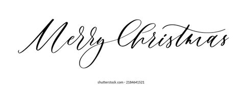 245,481 Merry Christmas Calligraphy Images, Stock Photos, and Vectors | Shutterstock