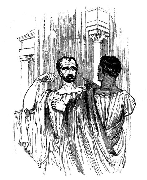 Brutus and Cassius | Victorian Illustrated Shakespeare Archive