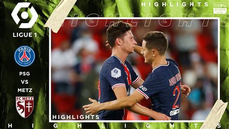 PSG 1-0 Metz - HIGHLIGHTS & GOALS - (9/16/2020) - YouTube