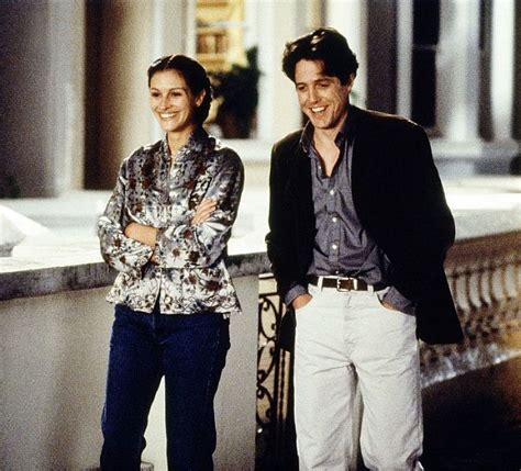 Julia Roberts and Hugh Grant, “Notting Hill”, 1999 Famous Movie Scenes ...