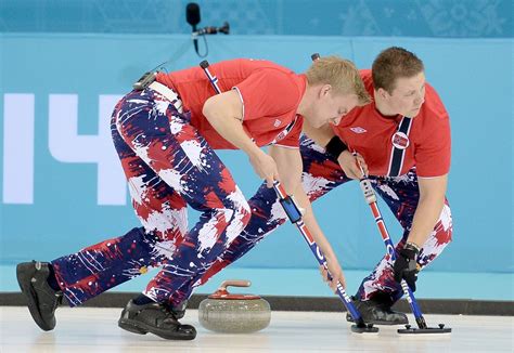 Team Norway's Curling Pants Take Olympic Fashion to the Next Level. Or ...