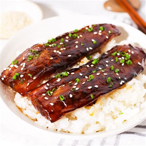 Vegan "Unagi" Don (Eggplant) | Two Plaid Aprons