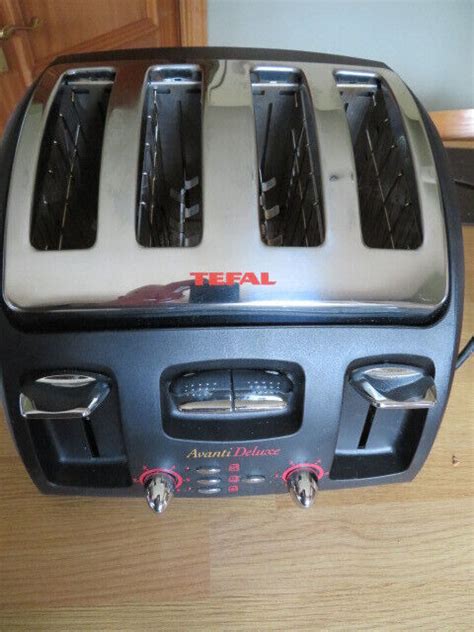 Tefal Avanti Delux 4 Slice Toaster wide slot 1800 watt. | in Huntly ...