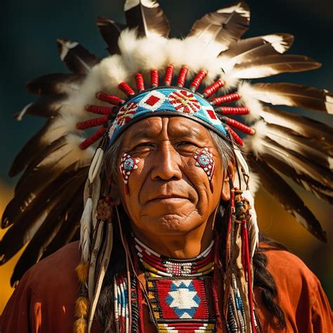 Premium AI Image | American Indian Heritage Day recognizes the native American heritage history ...